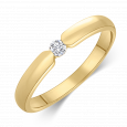 sofia diamonds prsteň zlato diamant BDRB00072YG_2