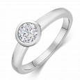 sofia diamonds prsteň zlato diamant BDRB00159WG_4