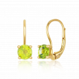 sofia zlaté náušnice peridot CK32000079850