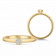 sofia diamonds prsteň zlato diamant BDRB00076YG