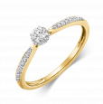 sofia diamonds prsteň zlato diamant UDRG48708Y H I1
