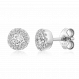 sofia diamonds náušnice zlato diamant UDER22303W H I1
