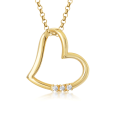 sofia diamonds prívesok srdce AUAOQP14J0P H I