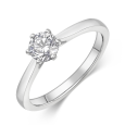 sofia diamonds zlatý zásnubný prsteň LABGRG47068WG_2