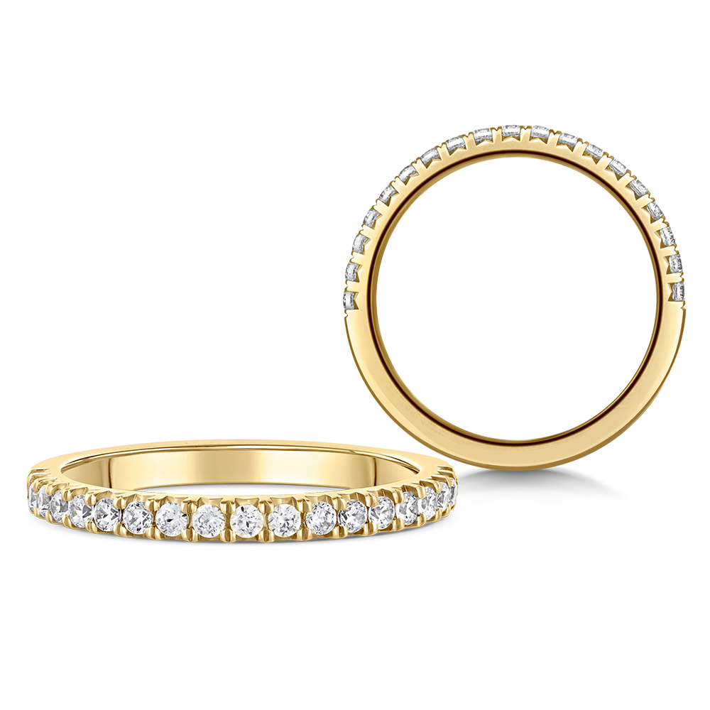 sofia diamonds prsteň zlato diamant BDRB00119YG_4