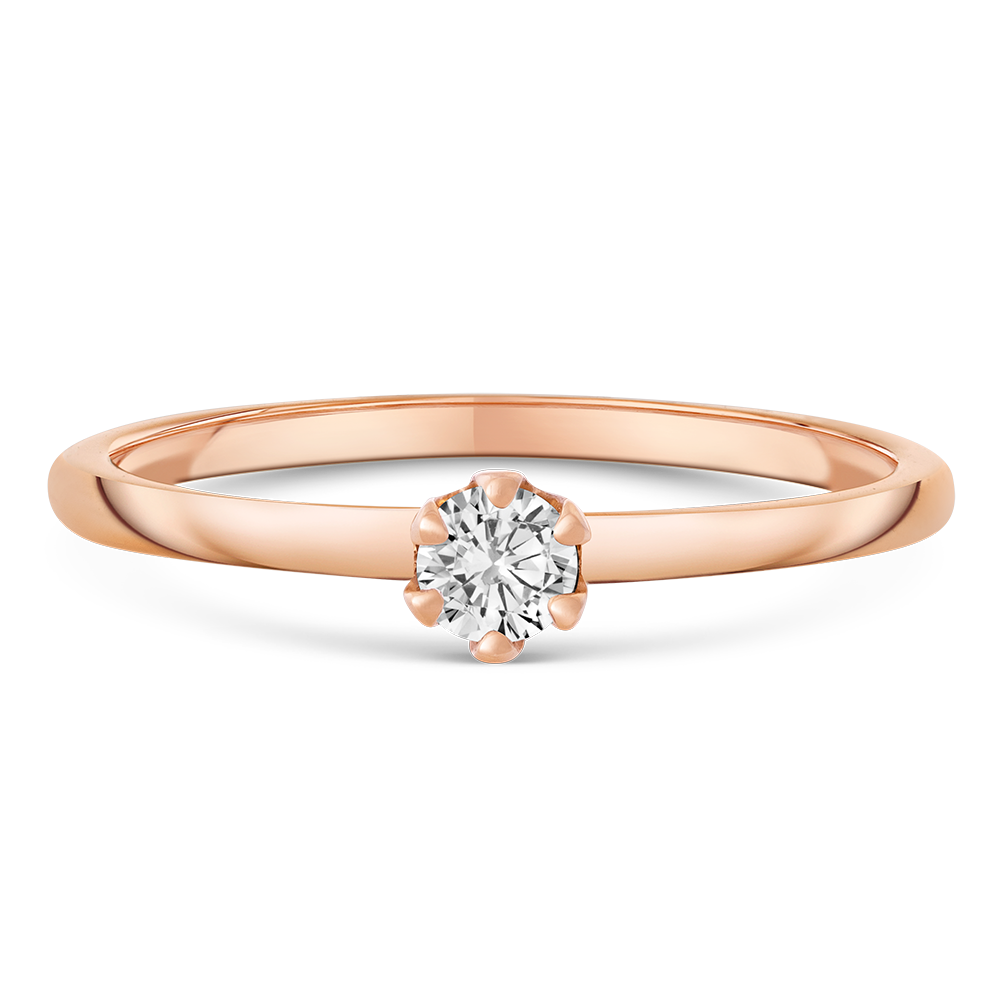 sofia diamonds prsteň zlato diamant PAF1370R_4