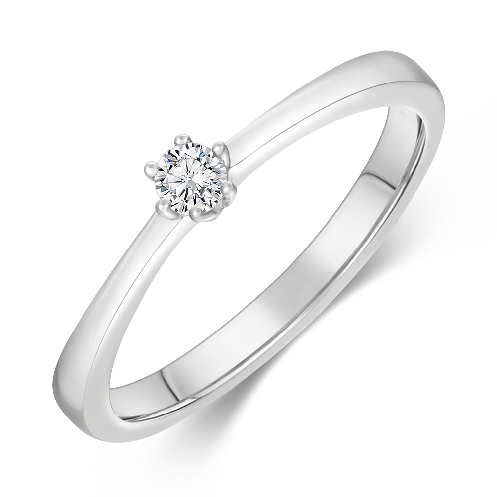 sofia diamonds prsteň zlato diamant BDRB00067WG1_2
