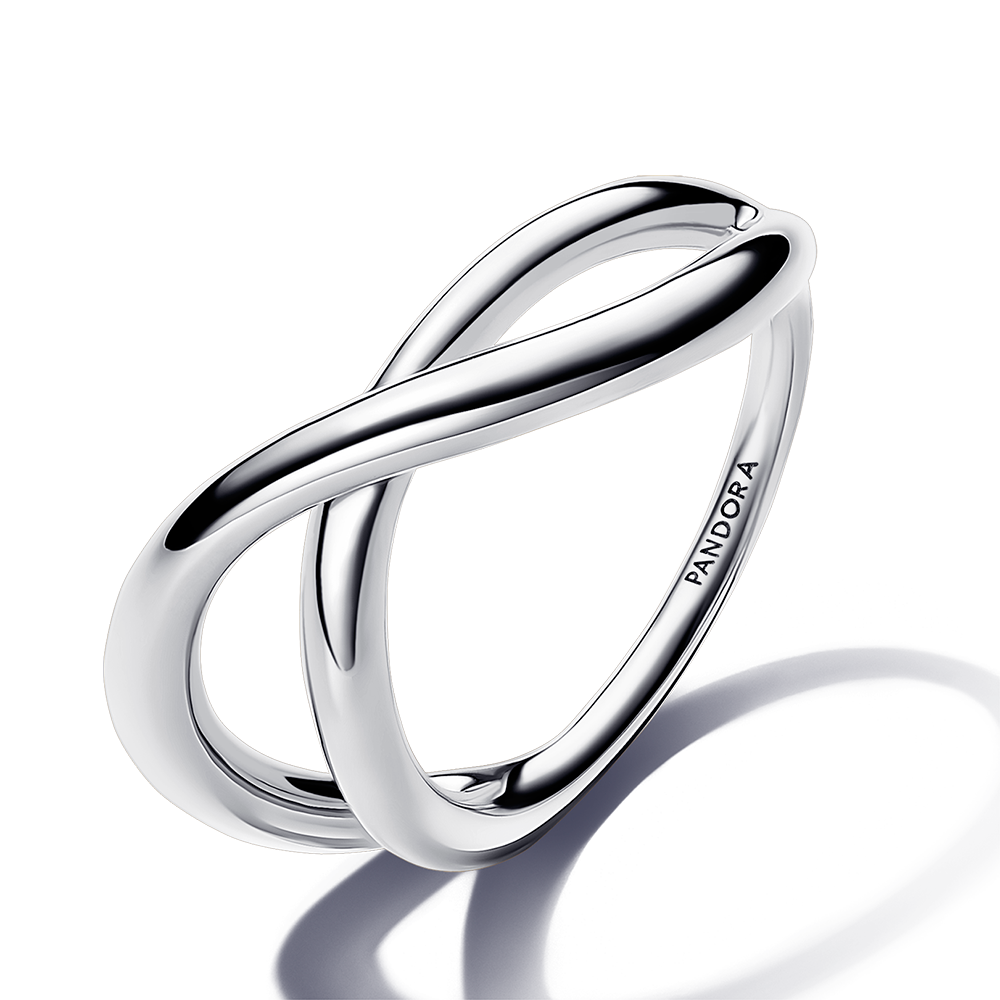 Pandora silver infinity ring discount