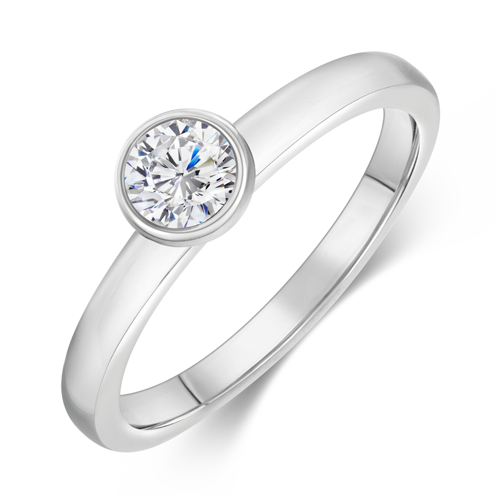 sofia diamonds prsteň zlato diamant BDRB00079WG_2