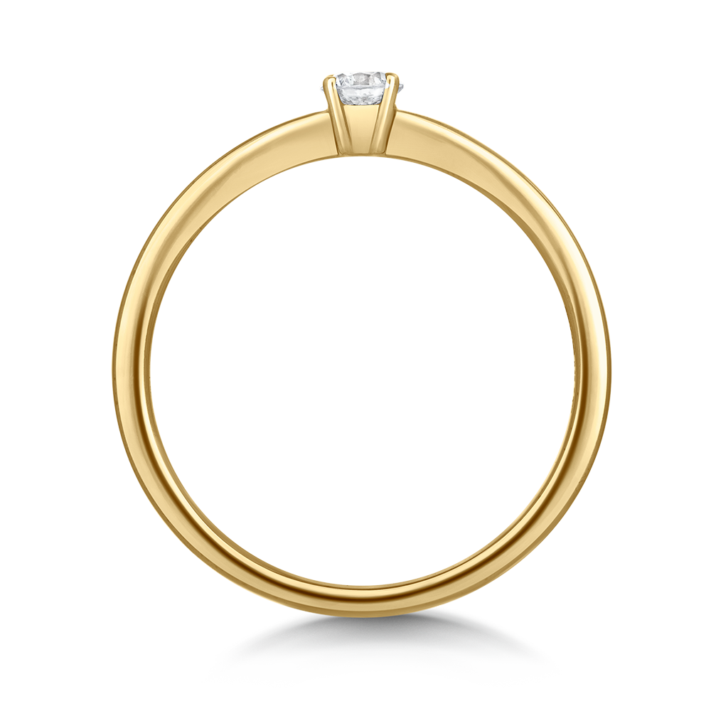 sofia diamonds prsteň zlato diamant BDRB00063YG_3