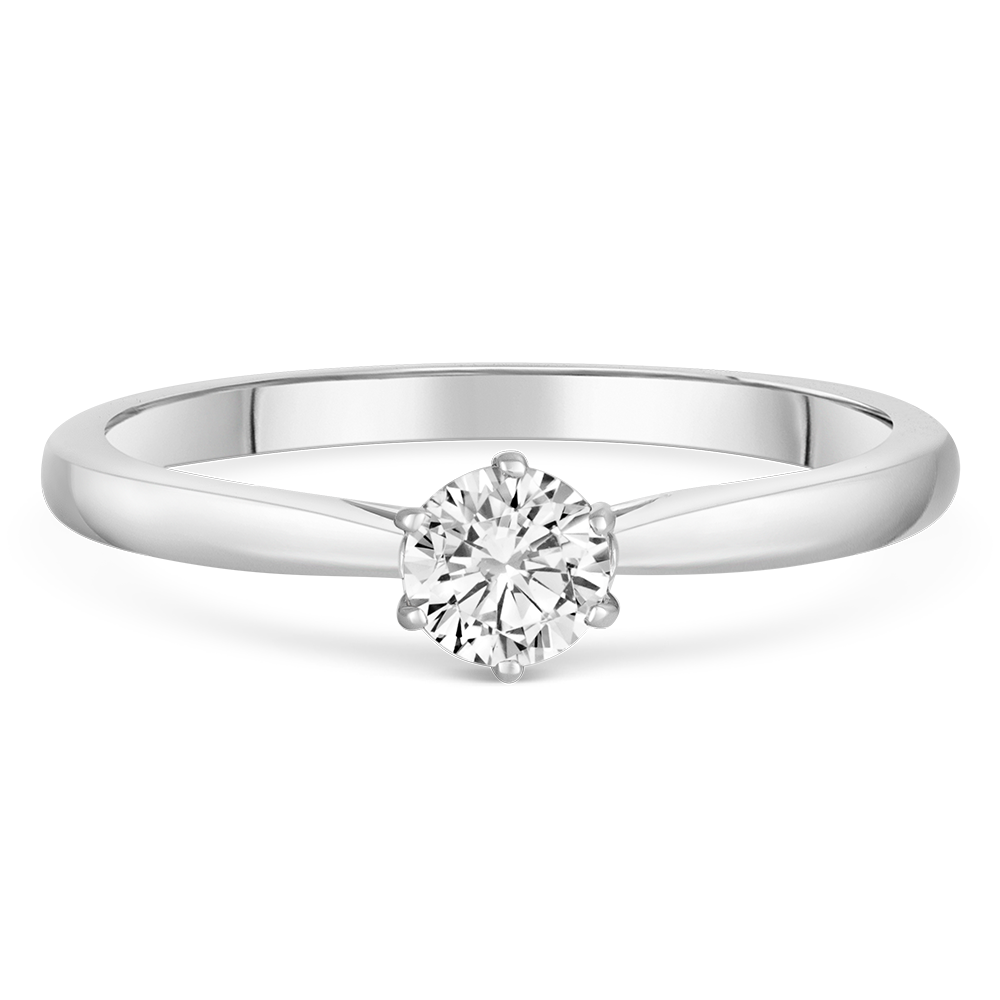 sofia diamonds zlatý zásnubný prsteň LABGRG66618WG_3