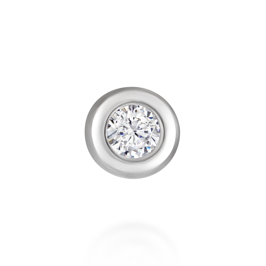 sofia zlatá kusová náušnica diamant CK30004571855_2