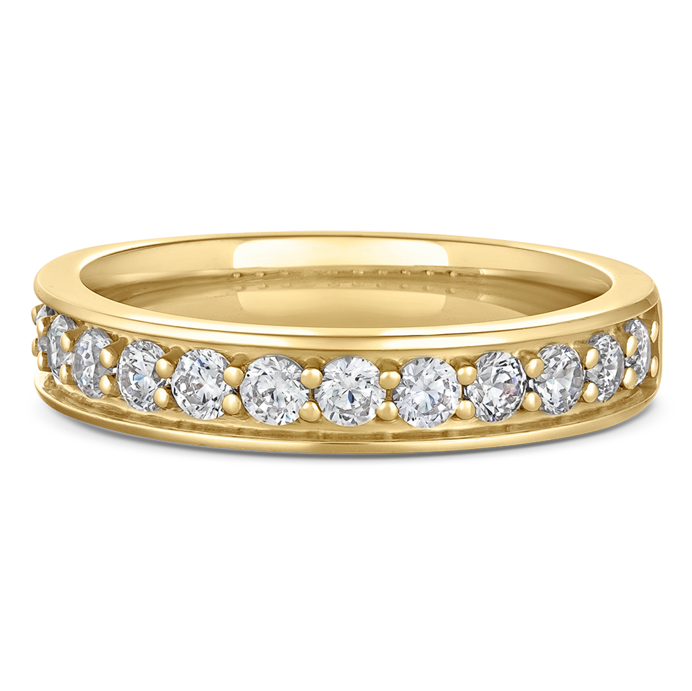 sofia diamonds prsteň zlato diamant BDRB00127YG_3