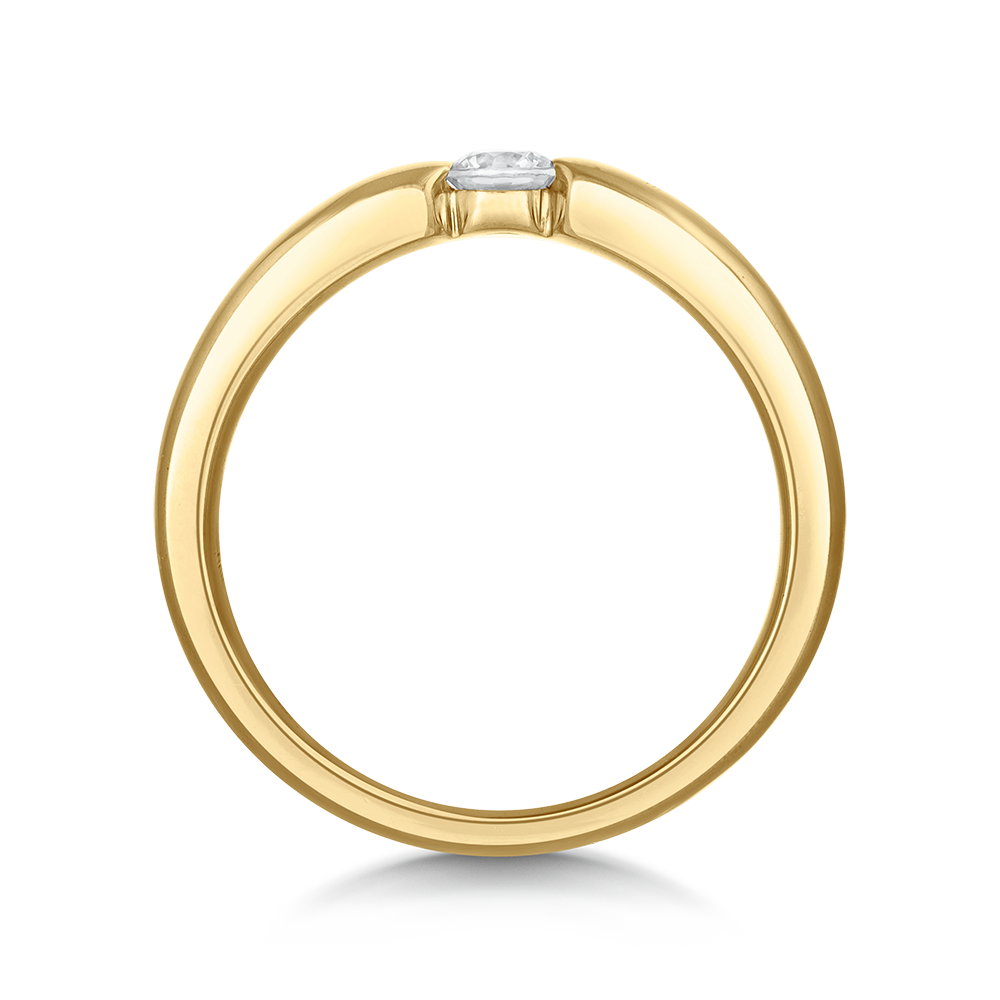 sofia diamonds prsteň zlato diamant BDRB00074YG_2