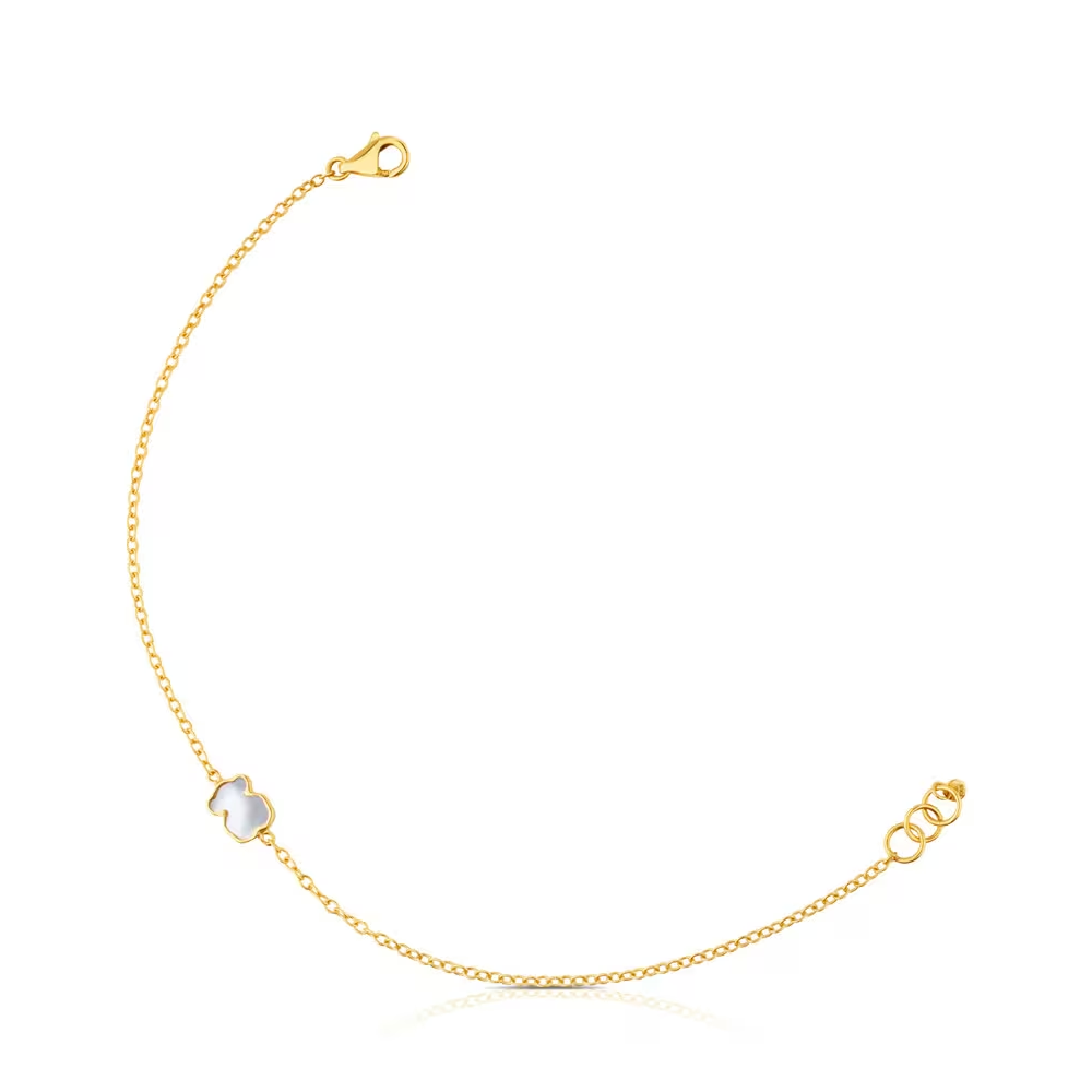 Tous gold bracelet discount