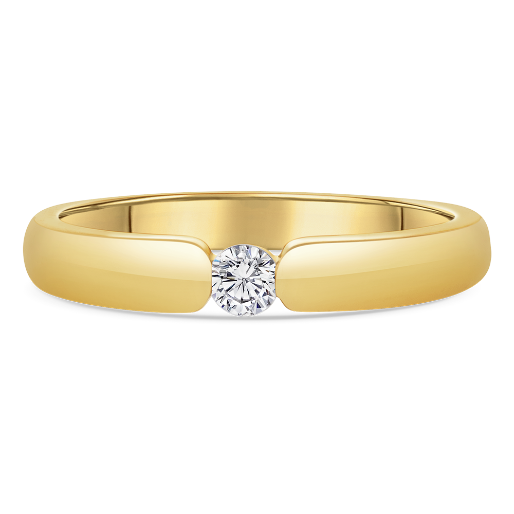 sofia diamonds prsteň zlato diamant BDRB00073YG_3