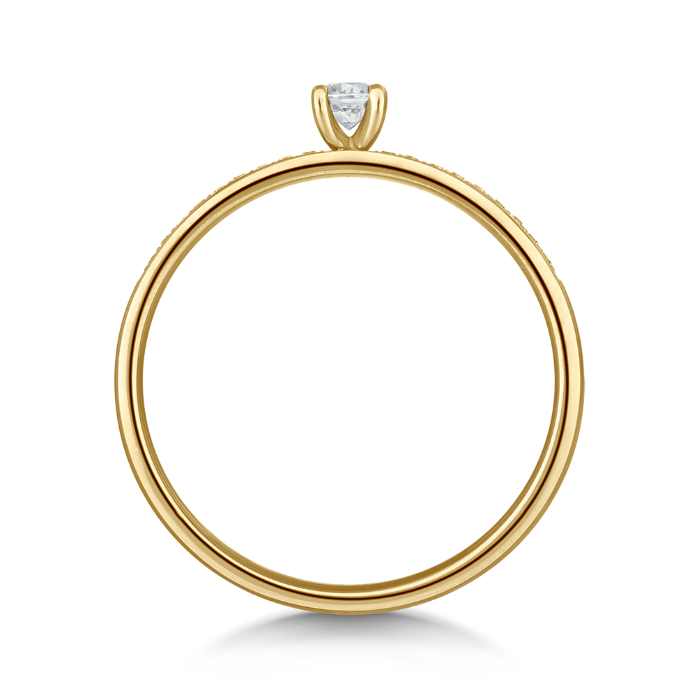 sofia diamonds prsteň zlato diamant BDRB00214YG_3
