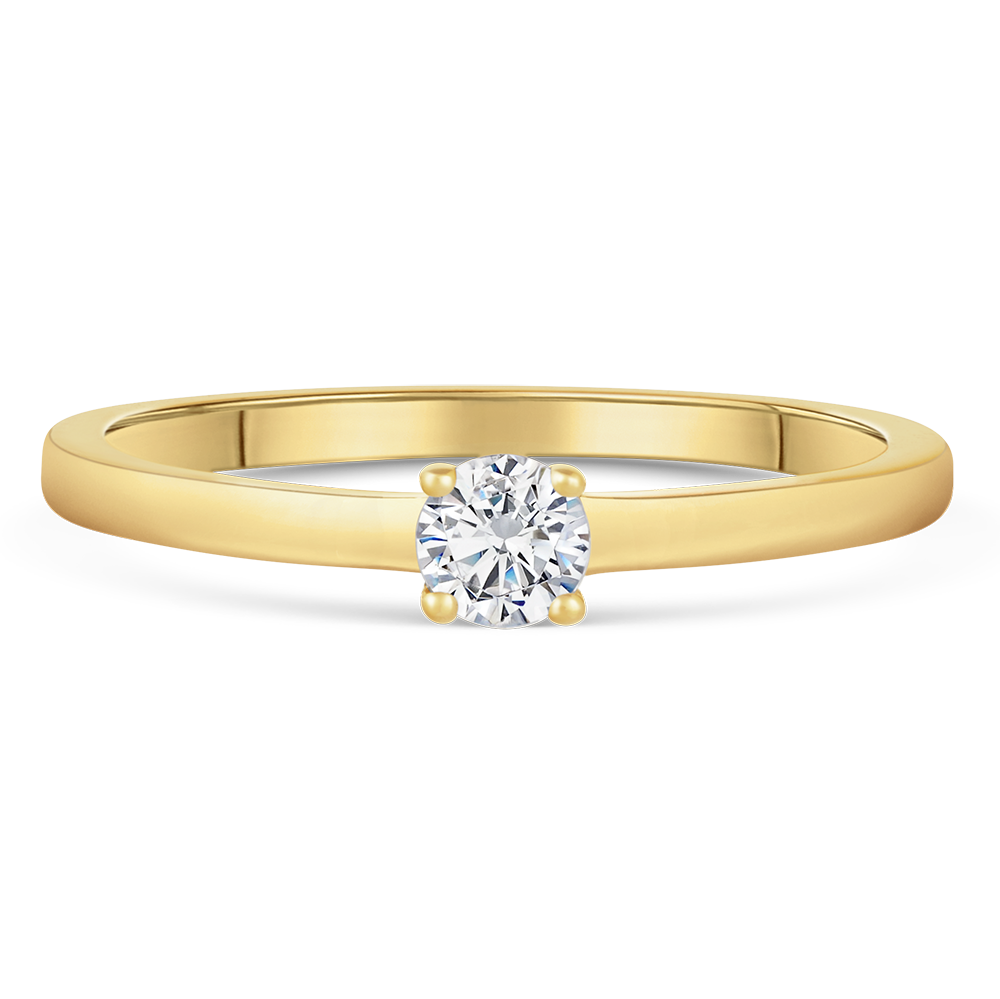 sofia diamonds prsteň zlato diamant BDRB00064YG_3