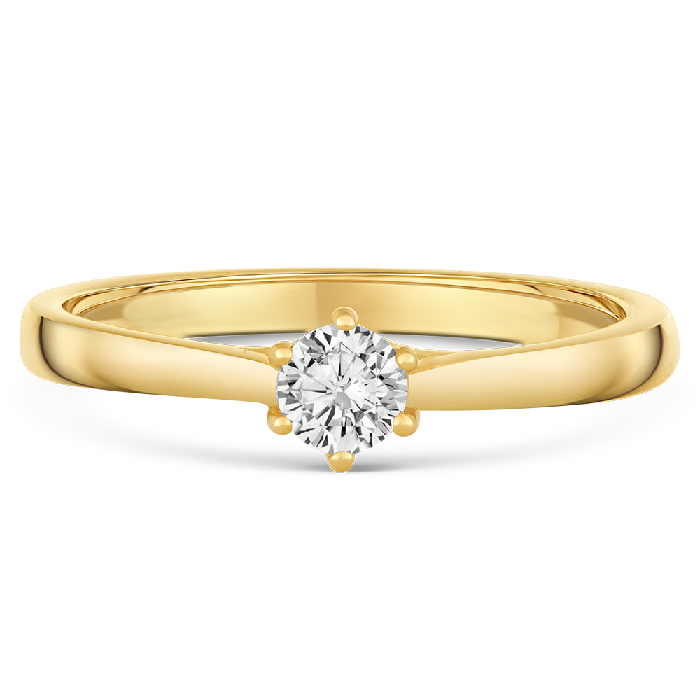 sofia diamonds zlatý zásnubný prsteň UDRG47931YG H I1 4