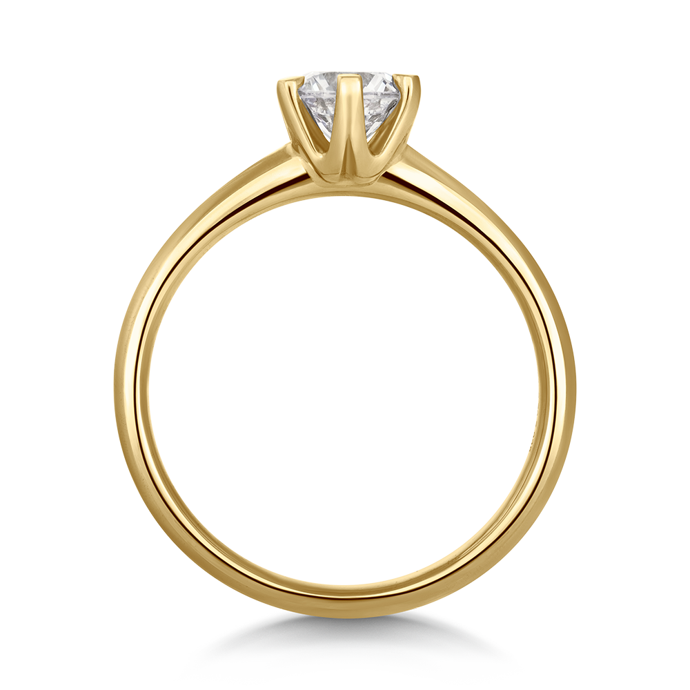 sofia diamonds prsteň zlato diamant BDRB00151YG_3