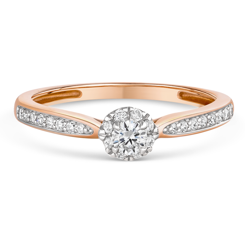 sofia diamonds prsteň zlato diamant UDRG48708R H I1_3