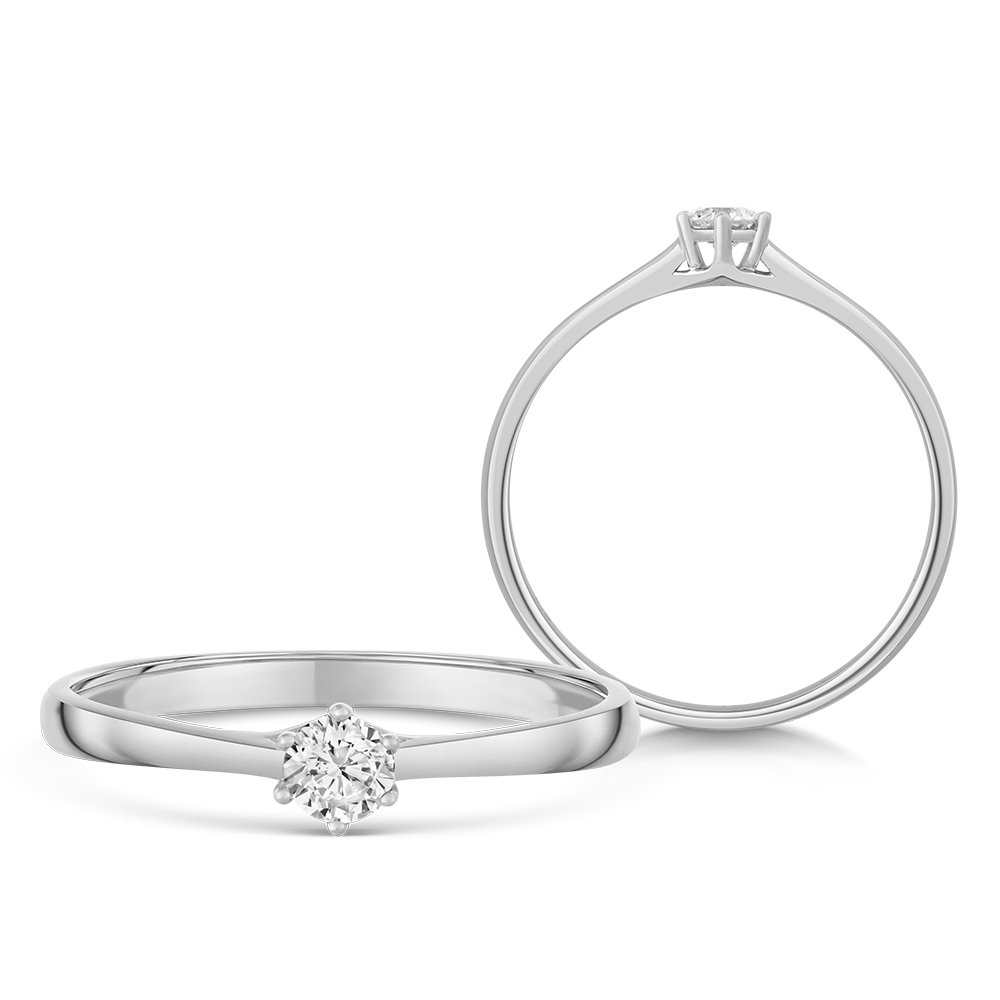 sofia diamonds zlatý zásnubný prsteň UDRG47929W H I1