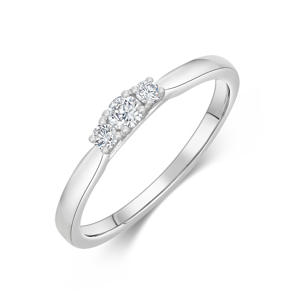 sofia diamonds prsteň zlato diamant UDRG44646W H I1_3