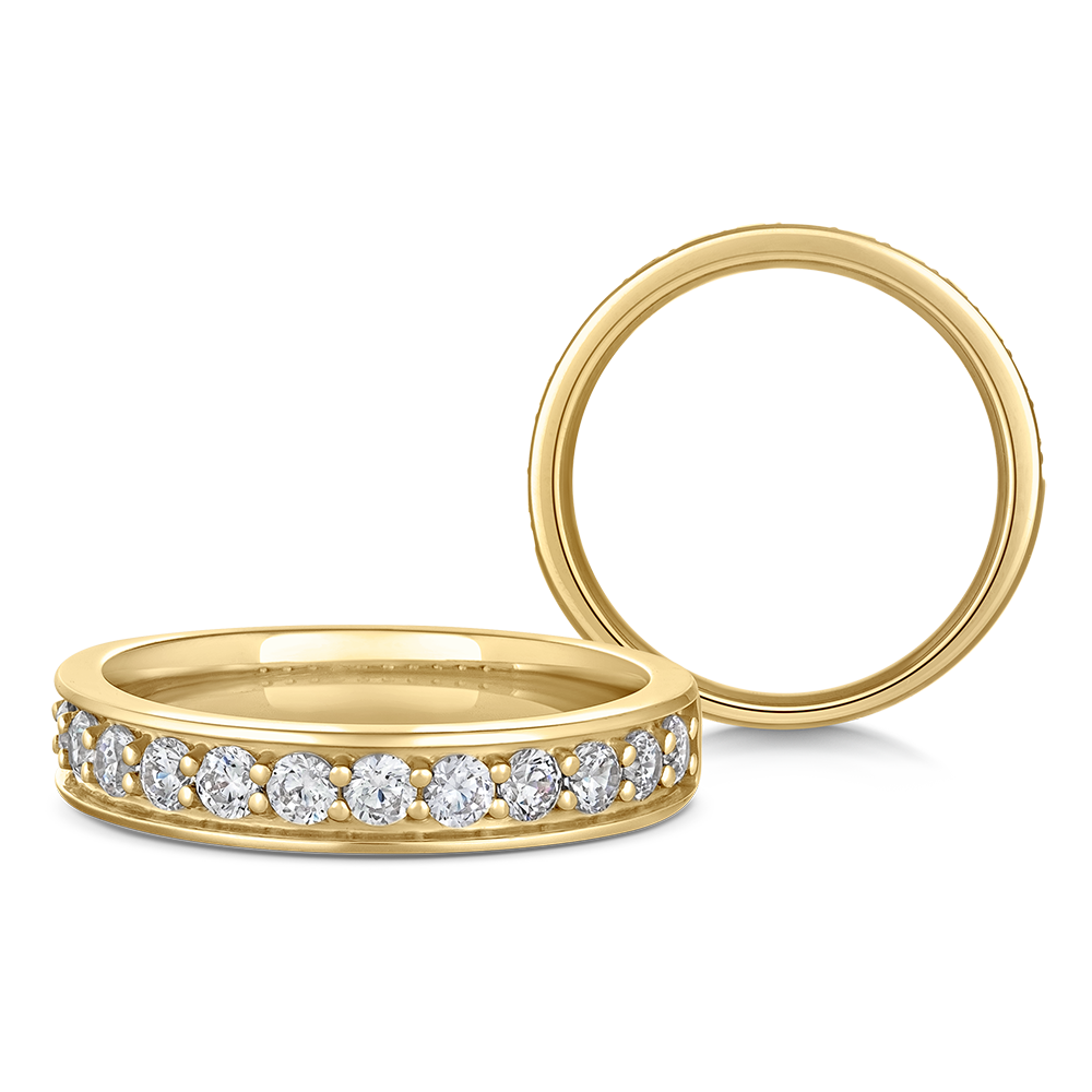 sofia diamonds prsteň zlato diamant BDRB00127YG_4