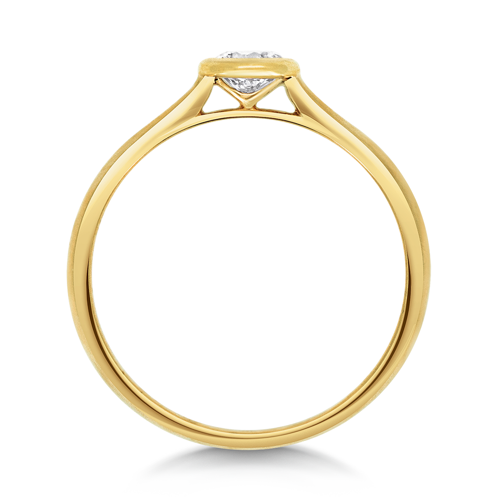 sofia diamonds zlatý zásnubný prsteň LABGRG110675YG H I1_4