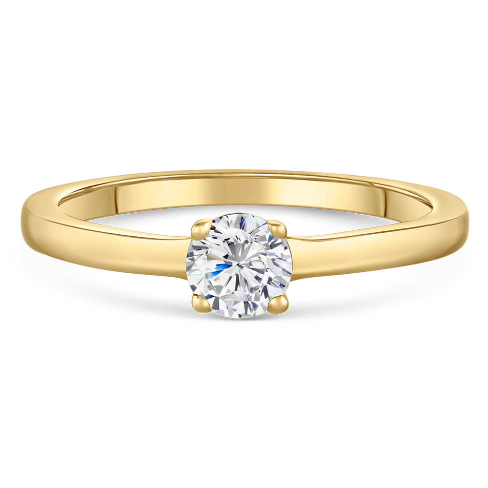 sofia diamonds prsteň zlato diamant BDRB90347YG_3