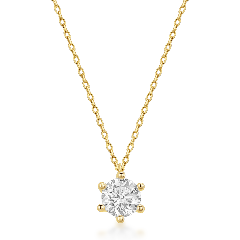 sofia diamonds zlatý náhrdelník LABGPD22214YG