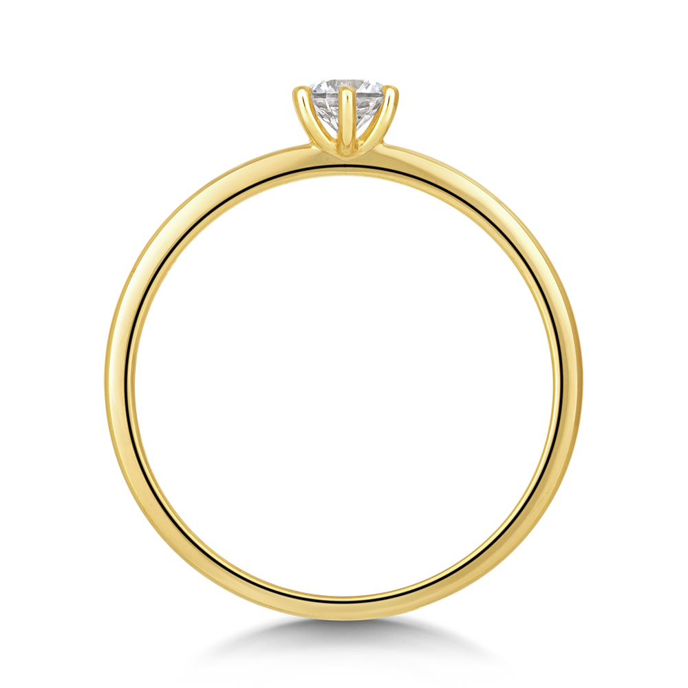 sofia diamonds prsteň zlato diamant BDRB00083YG_2
