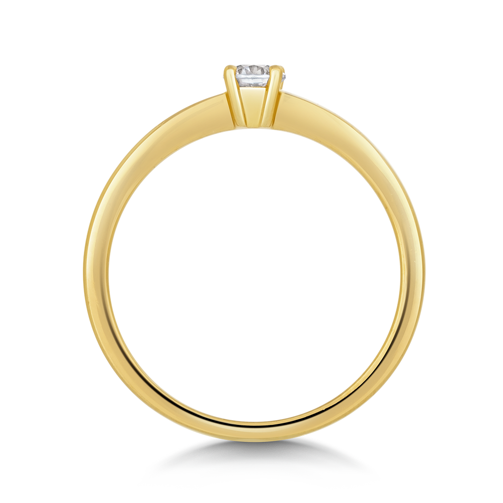 sofia diamonds prsteň zlato diamant BDRB00064YG_4