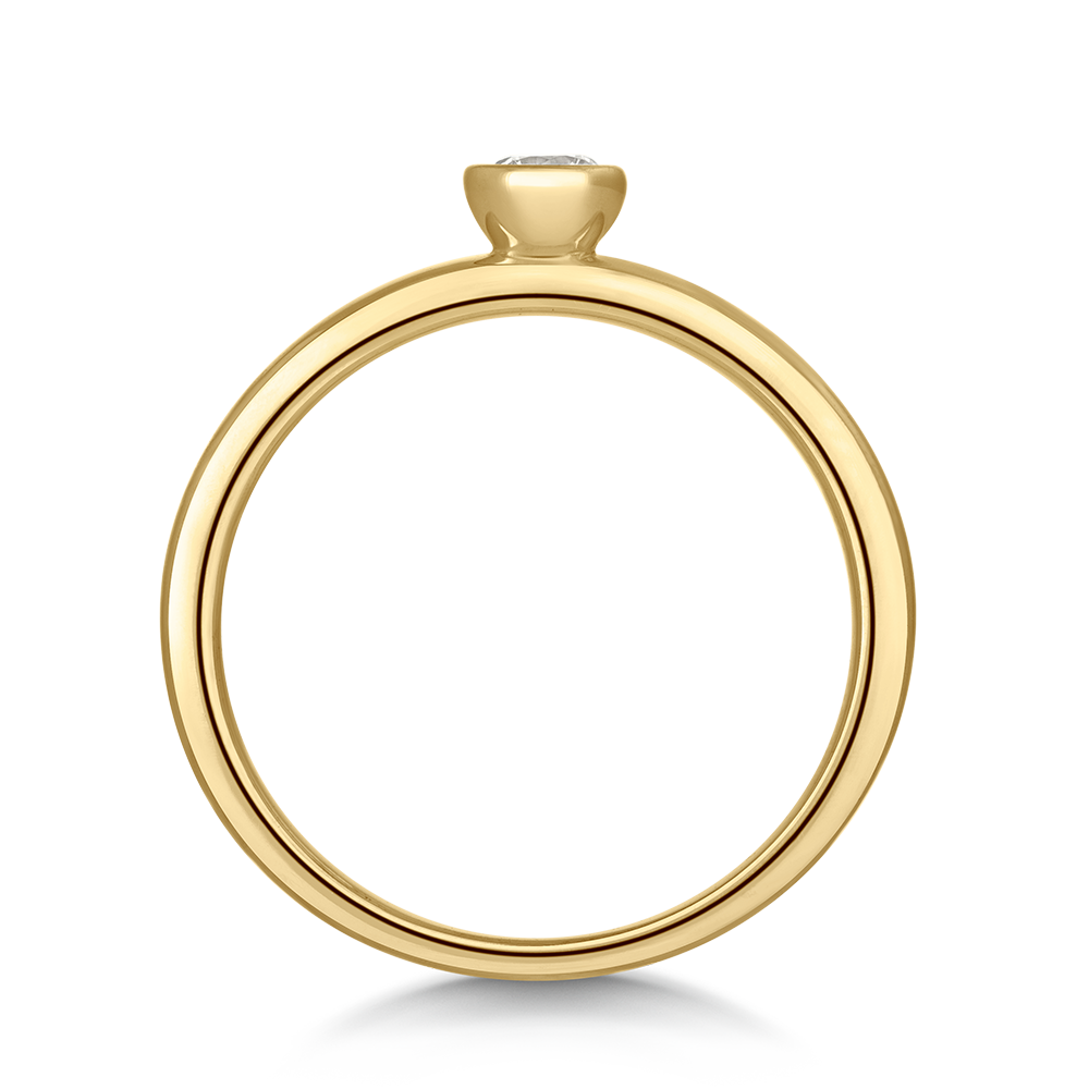 sofia diamonds prsteň zlato diamant BDRB00076YG_4