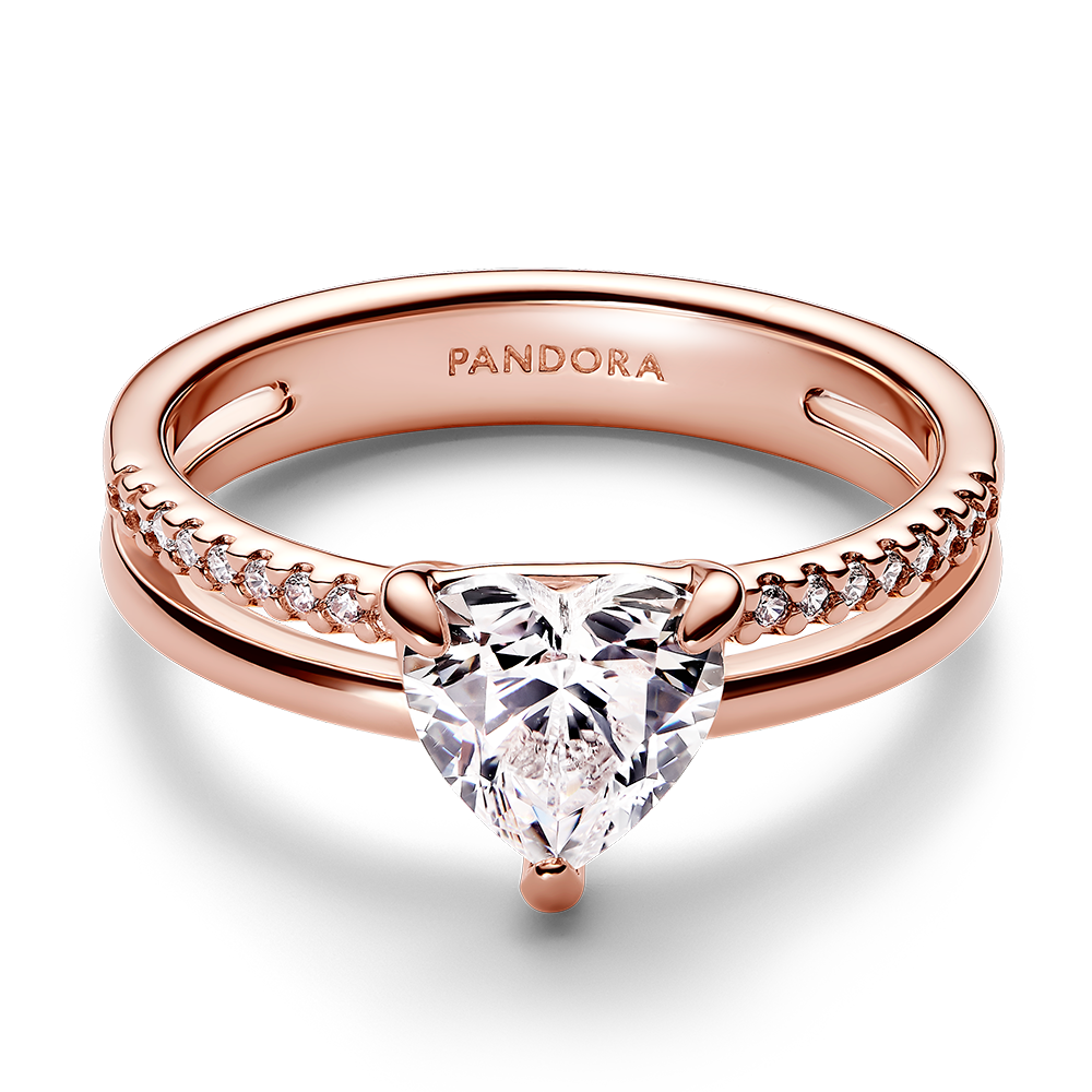 pandora pozlátený prsteň 183100C01_2