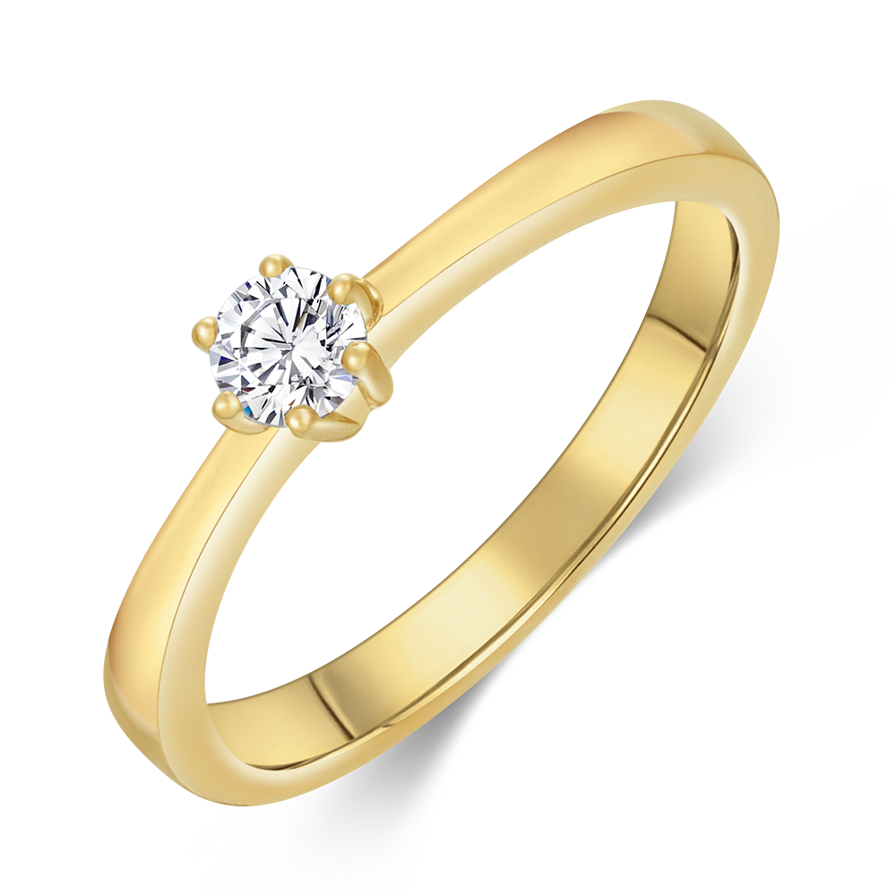 sofia diamonds prsteň zlato diamant BDRB00069YG_2