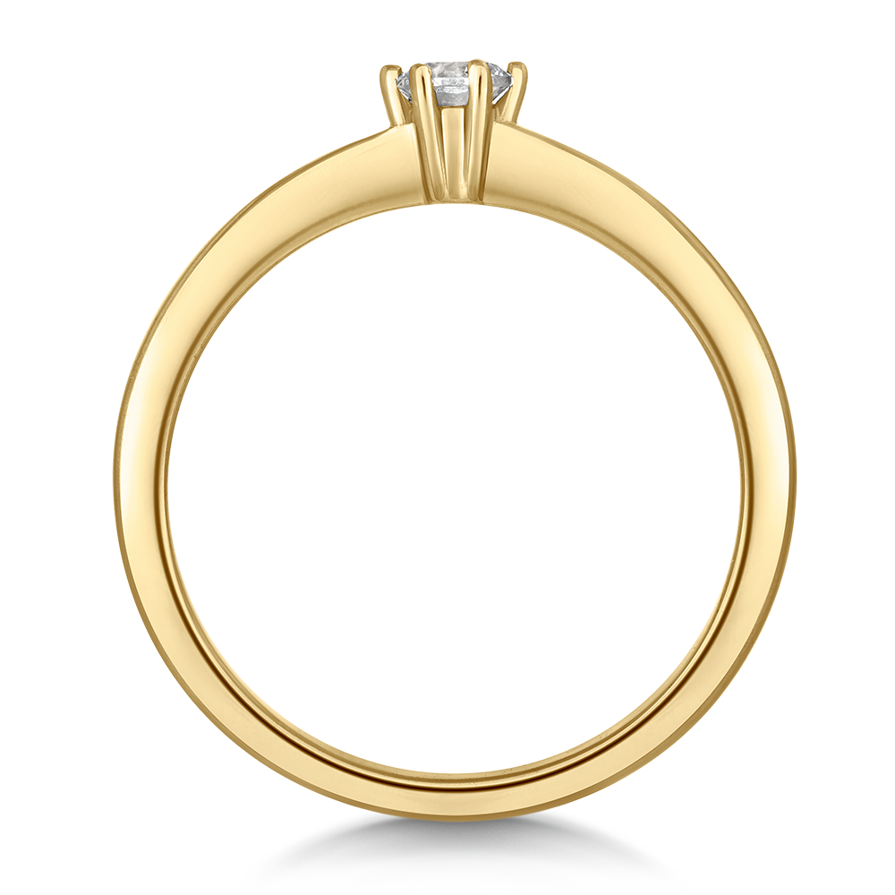 sofia diamonds prsteň zlato diamant BDRB00068YG_4