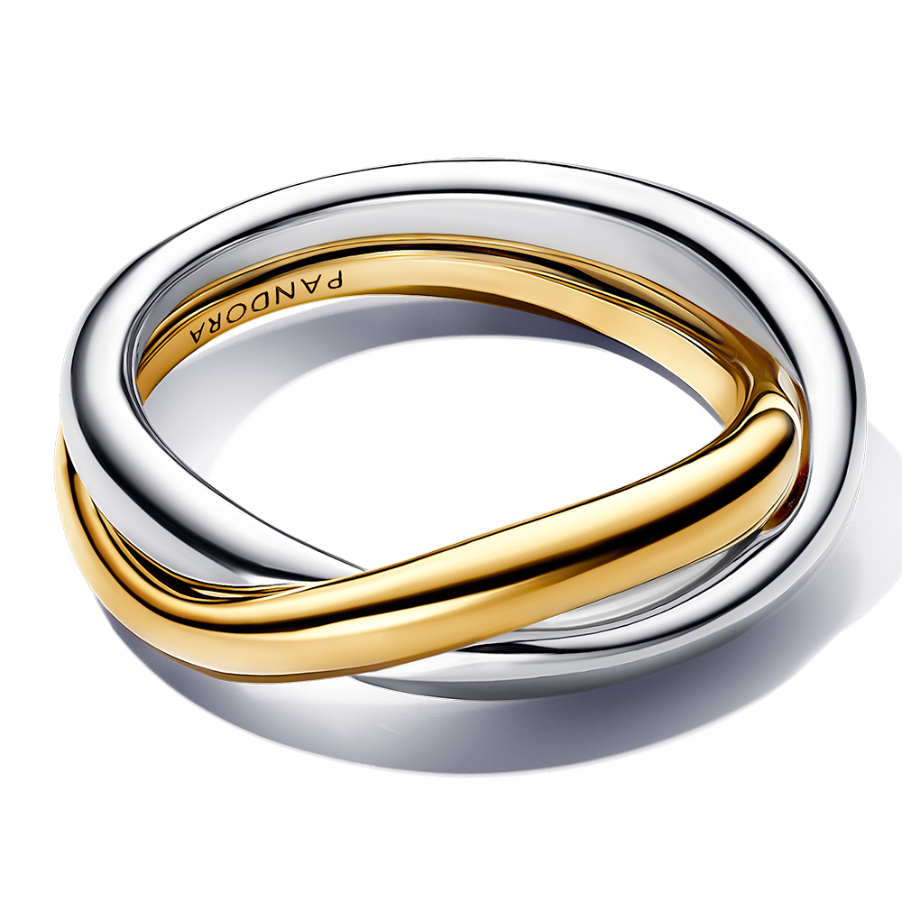 pandora pozlátený prsteň 163262C00_2