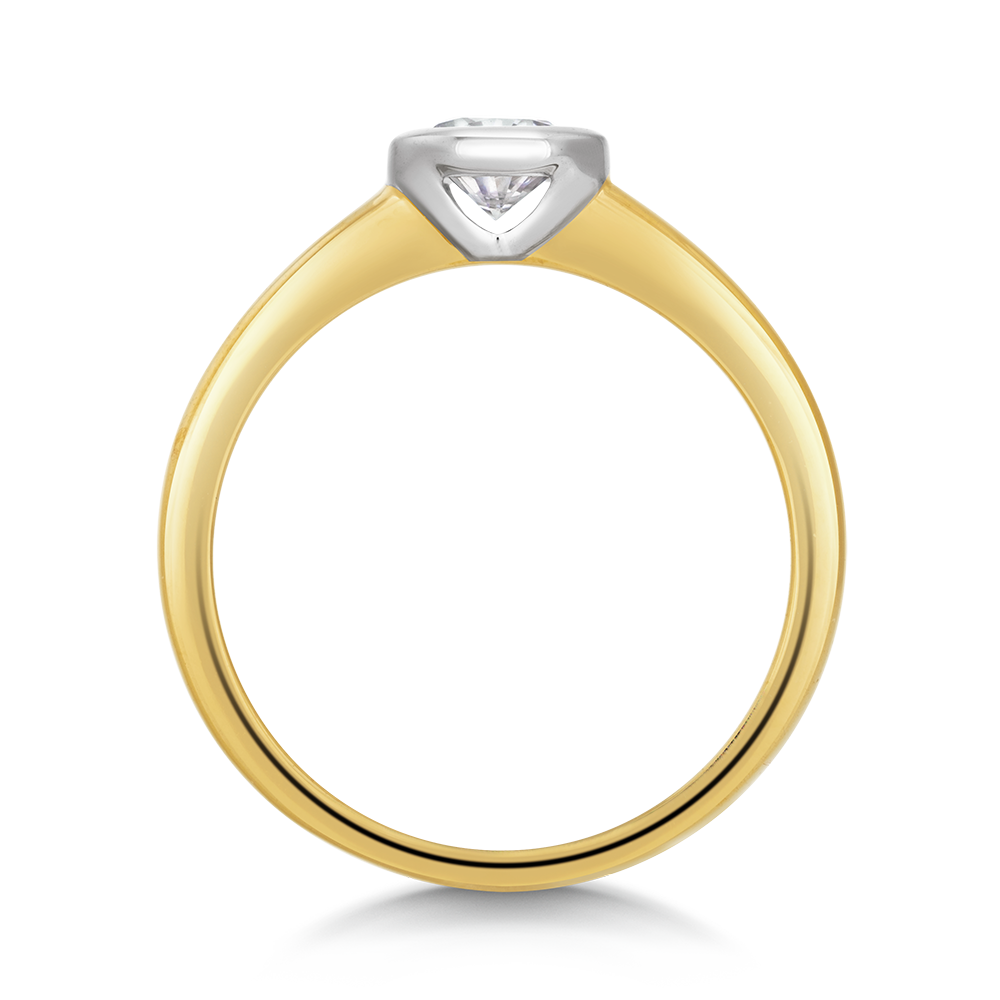 sofia diamonds prsteň zlato diamant BDRB00159YG_2