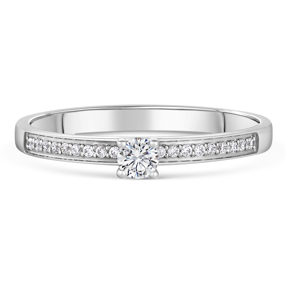 sofia diamonds prsteň zlato diamant BDRB00213WG_2
