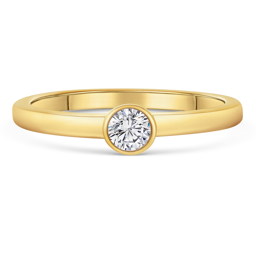 sofia diamonds prsteň zlato diamant BDRB00077YG_3