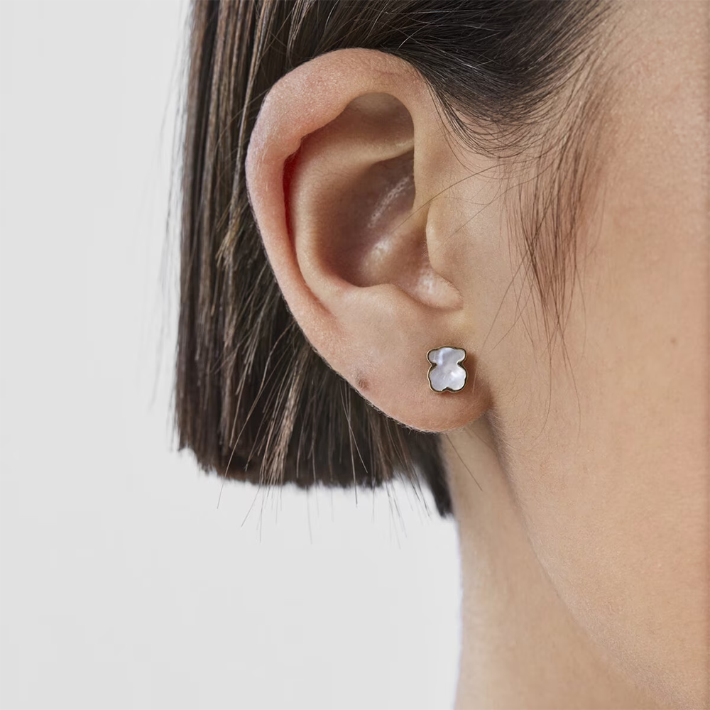 Tous gold earrings sales