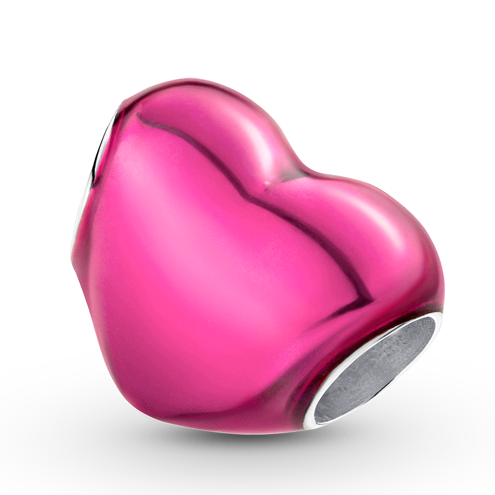 PANDORA bead Pink heart M-793337C03 - Sofia.net