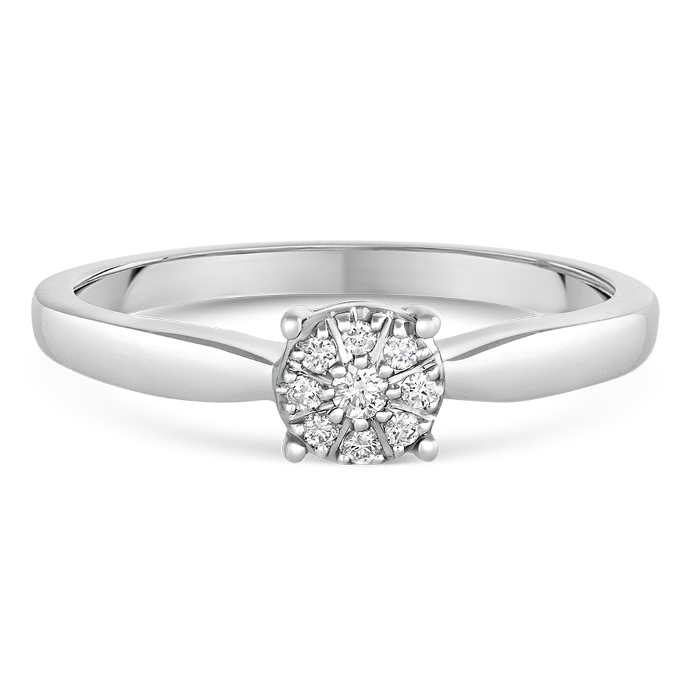 sofia diamonds prsteň zlato diamant UDRG50435W H I1_2