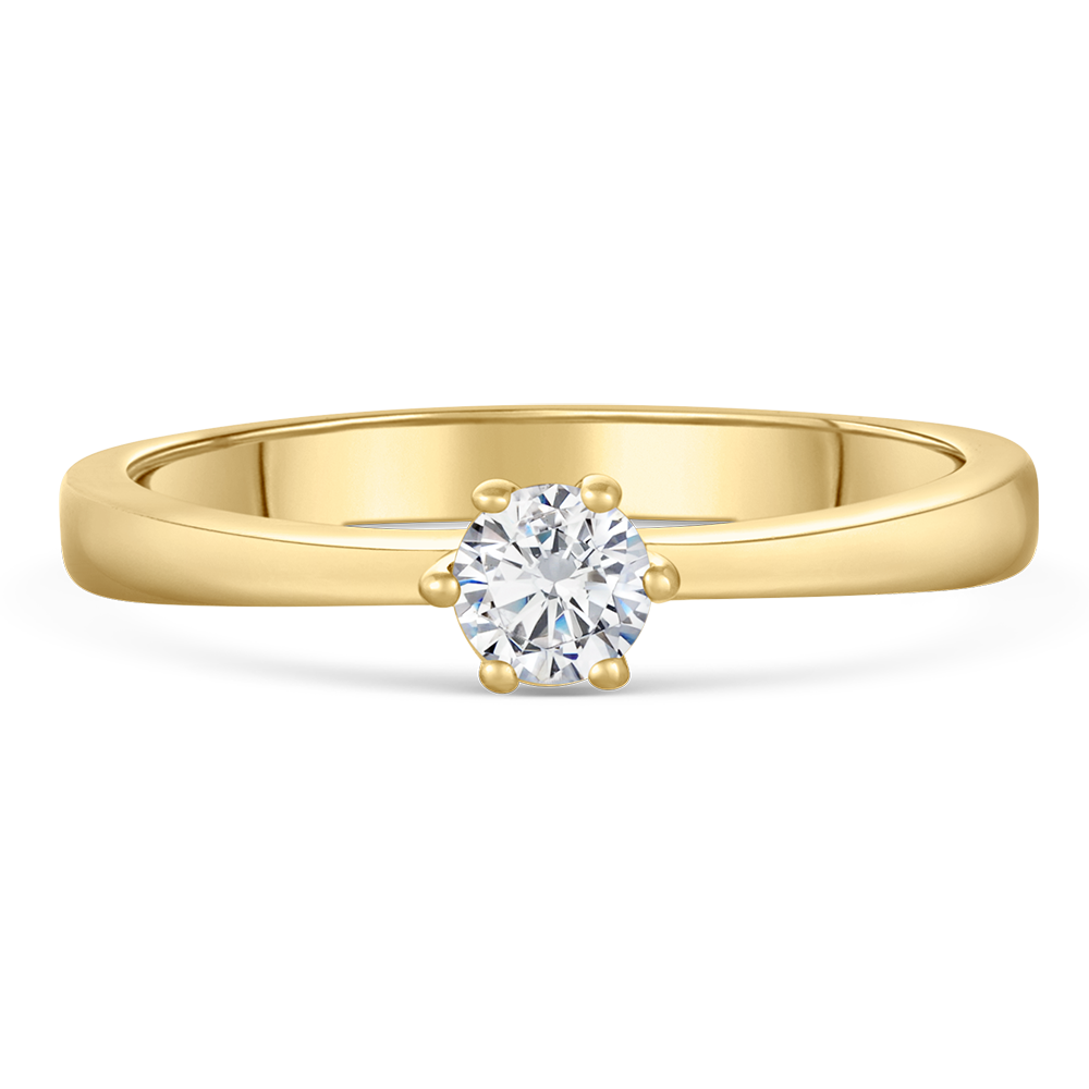 sofia diamonds prsteň zlato diamant BDRB00069YG_3