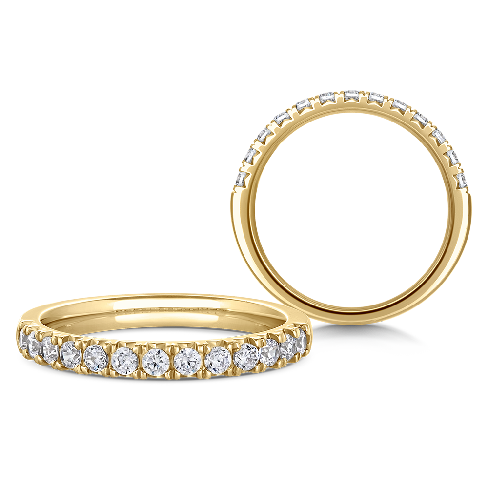 sofia diamonds prsteň zlato diamant BDRB00120YG_2