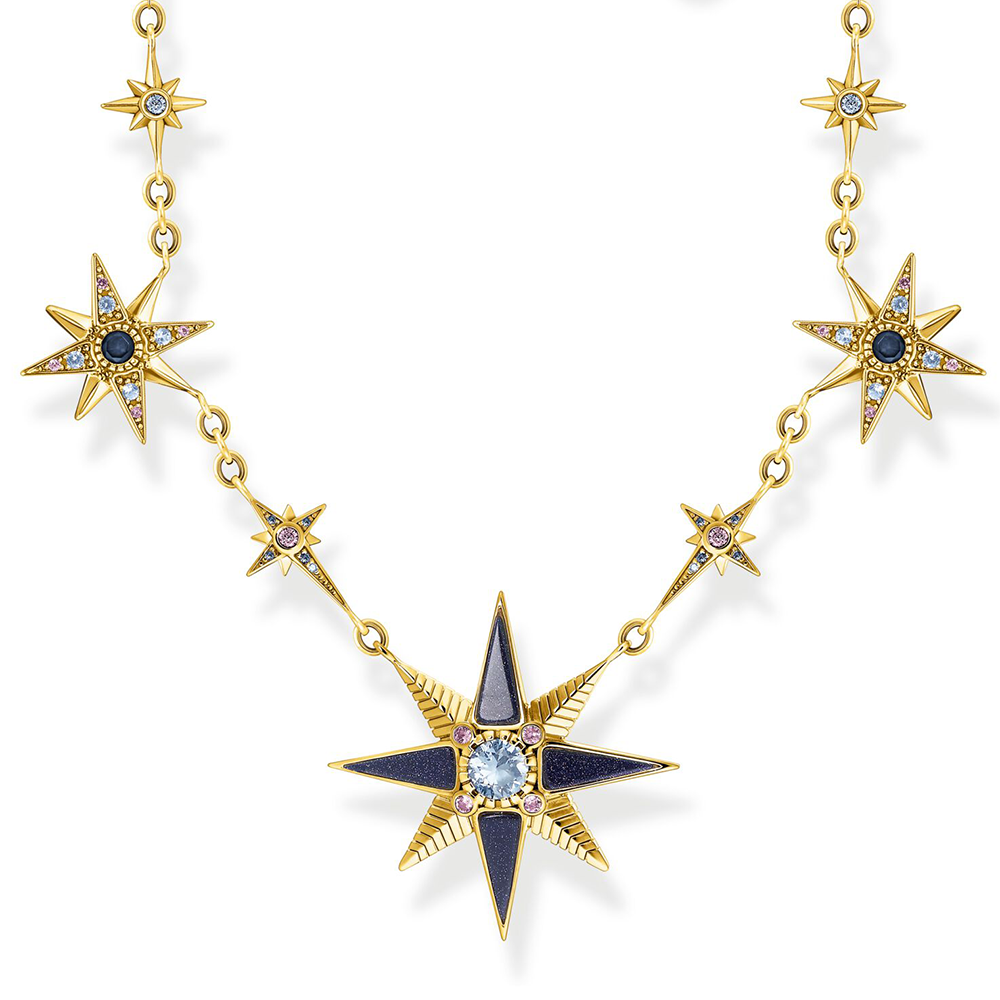 THOMAS SABO necklace Royalty stars gold M KE2118 963 7 L45V