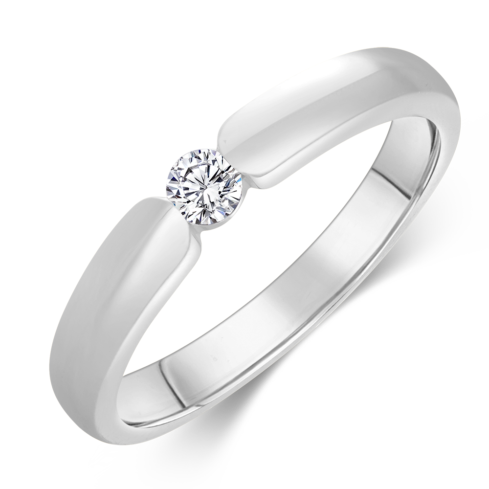 sofia diamonds prsteň zlato diamant BDRB00073WG_2