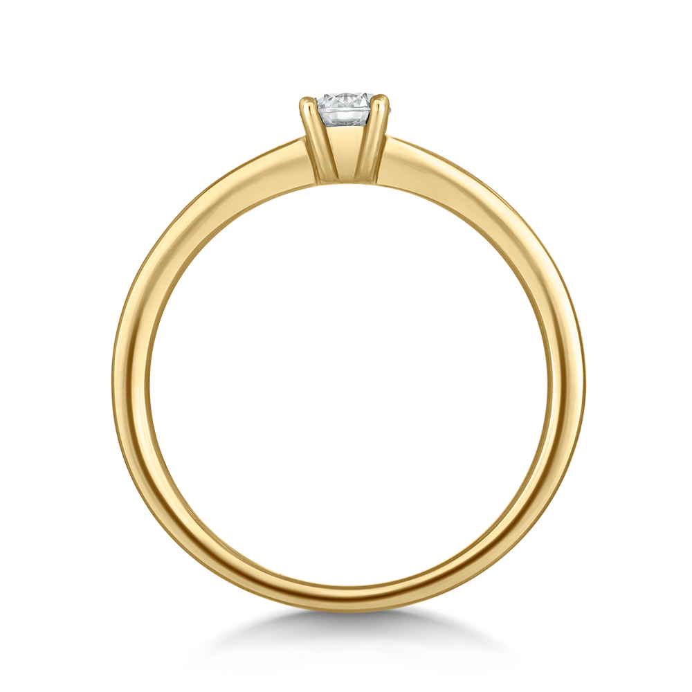 sofia diamonds prsteň zlato diamant BDRB00065YG_4