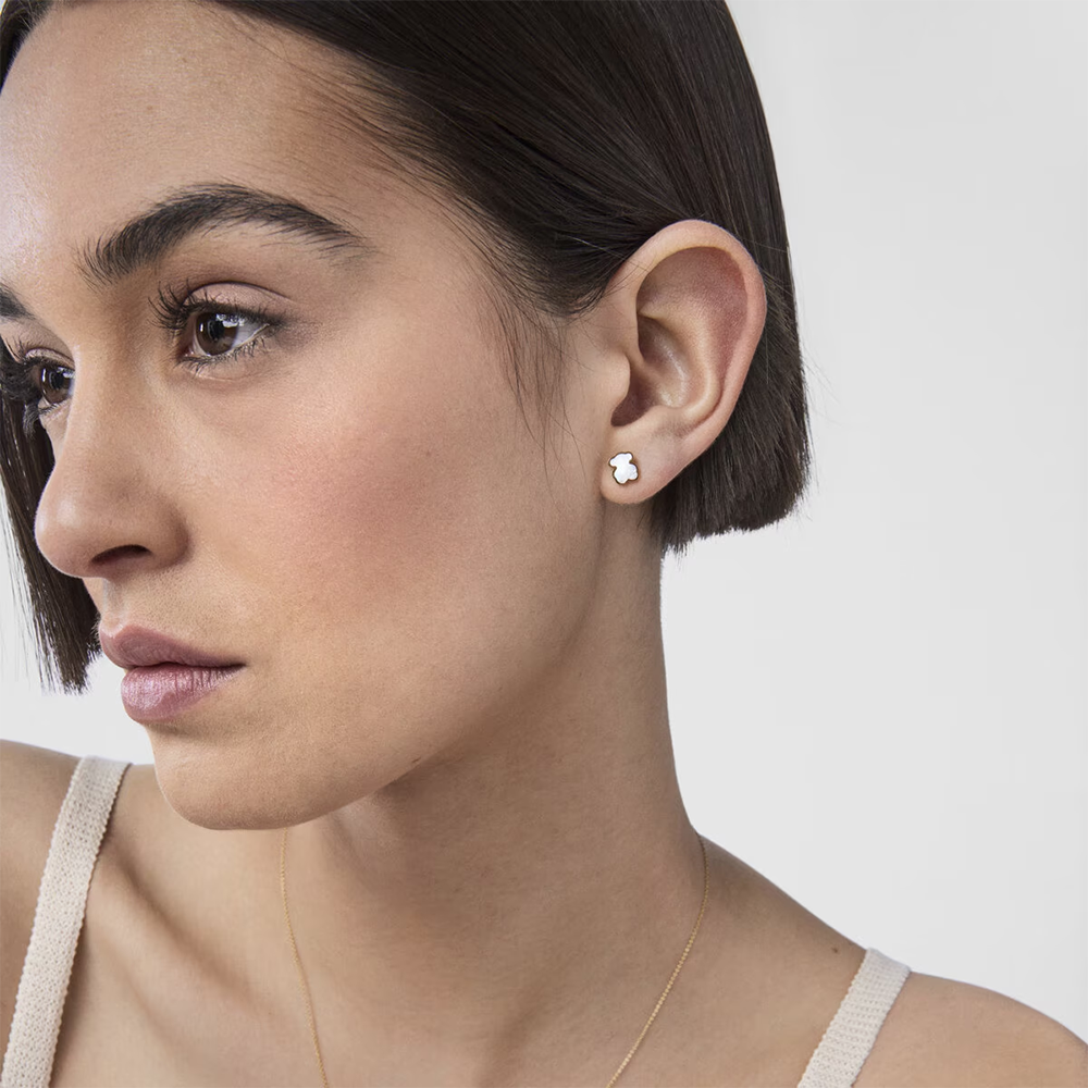 TOUS gold earrings Gold M 812783030 Sofia